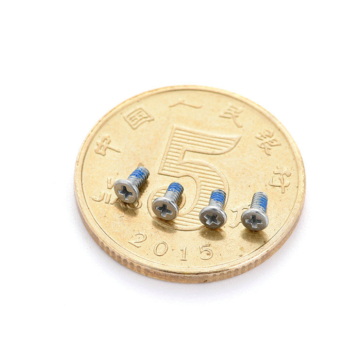 M1.2X3mm ceann árasán tras cruach carbóin scriú glasála micrea