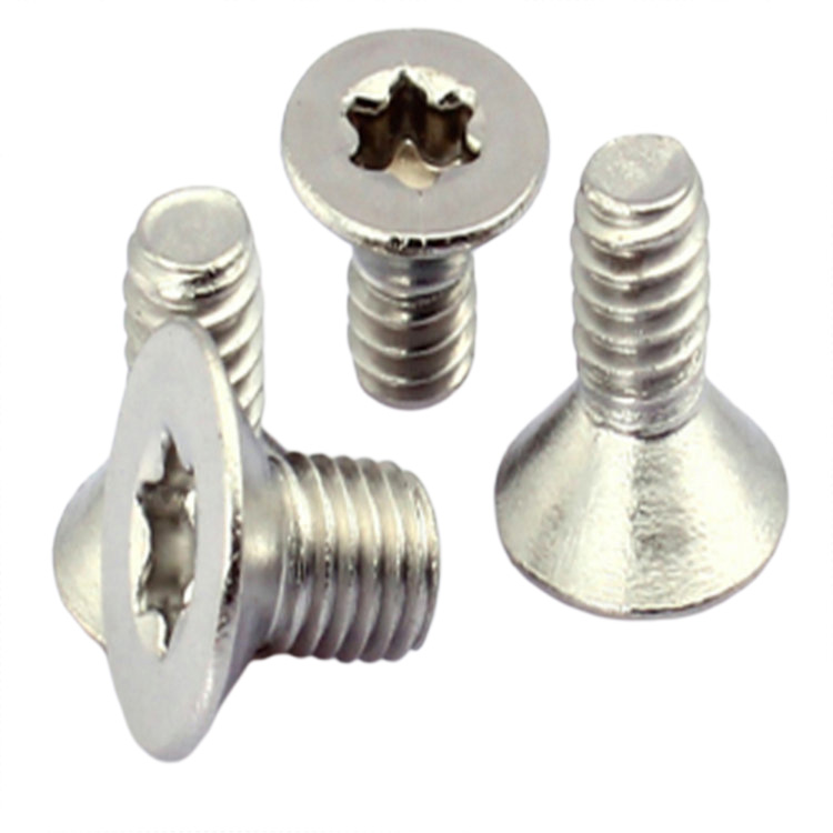 Cruach dhosmálta ceann Torx Countersunk Leictreonaic Micrimhilseogra scriú