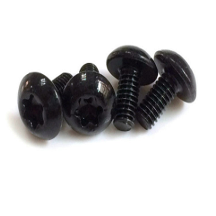 M4 Sinc Dubh Torx 6 lóib Scriú Ceann Cnaipe Soicéad Heicsalobular