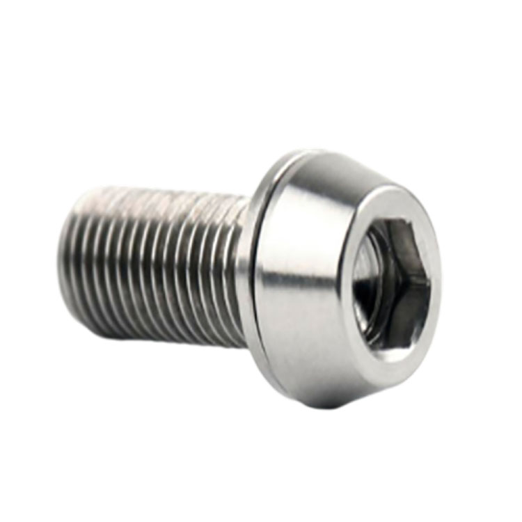 M5x16mm Tíotáiniam GR2 GR5 Allex Hex barrchaolaithe Ceann Rothar Boltaí