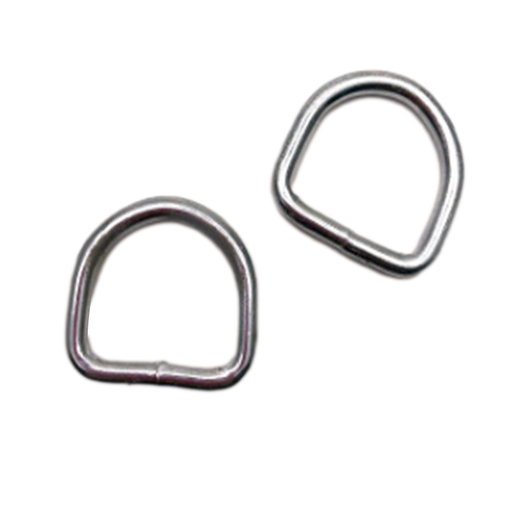 Leictrealbhánú mórdhíola 6X40mm miotail D Fáinne le haghaidh bagáiste