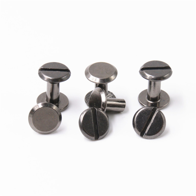 Miotal gunna m4 ceann árasán slotted carbon steel chicago screw for meau