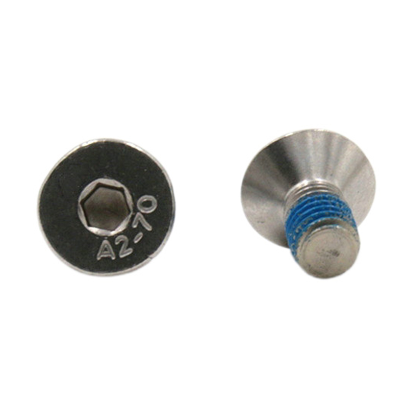 A2-70 scriúnna glasála soicéad heicsidheachúlach ceann countersunk A2-70 scriúnna glasála soicéad heicsidheachúlach ceann countersunk