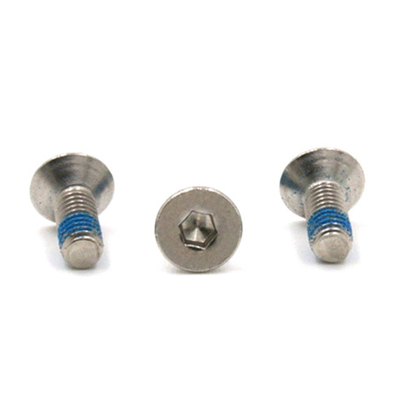 Scriúnna glasála soicéad heicsidheachúlach M2 Flat Countersunk Head Scriúnna glasála soicéad heicsidheachúlach M2 Flat Countersunk Head