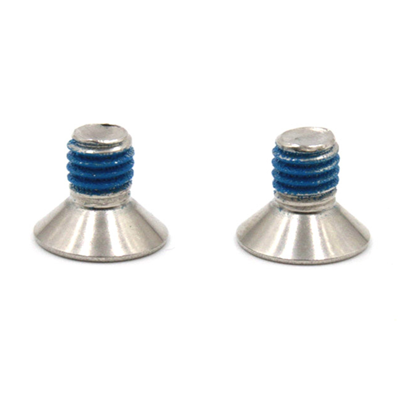 Scriúnna mion soicéad ceann countersunk díol te le paiste níolón Scriúnna mion soicéad ceann countersunk díol te le paiste níolón