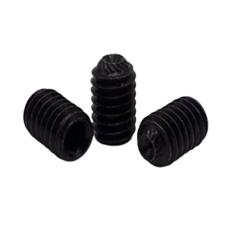 Tiomáint allen dath dubh gan ceann scriúire sraithe grub pointe cupán knurled Tiomáint allen dath dubh gan ceann scriúire sraithe grub pointe cupán knurled