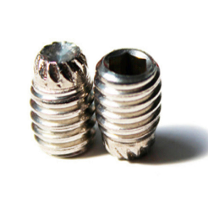 DIN916K m3 cruach dhosmálta knurling cupán soicéad socraithe soicéad socraithe DIN916K m3 cruach dhosmálta knurling cupán soicéad socraithe soicéad socraithe