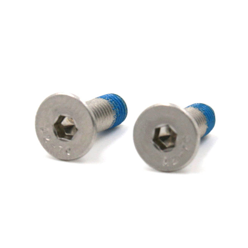 Scriúnna mionghlasála micrea-scriúnna glasála soicéad ceann countersunk cruach dhosmálta Scriúnna mionghlasála micrea-scriúnna glasála soicéad ceann countersunk cruach dhosmálta