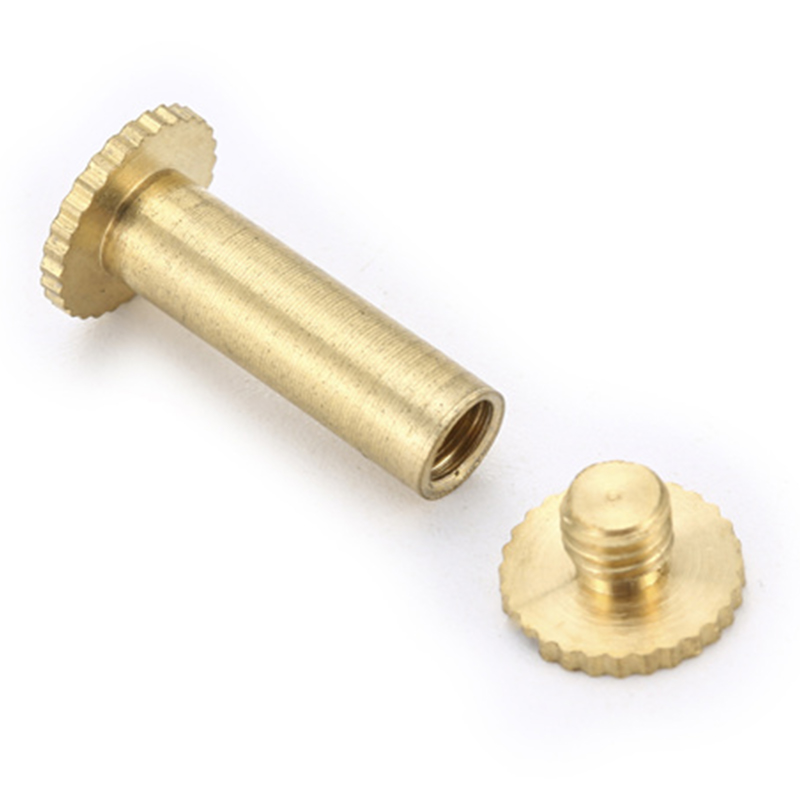 Dearadh nua scriú ceangail micrea ceann knurled 4mm don roghchlár Dearadh nua scriú ceangail micrea ceann knurled 4mm don roghchlár