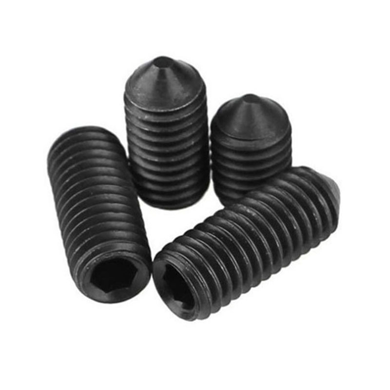 SCM435 dubh m3 din914 scriú socraithe pointe cón