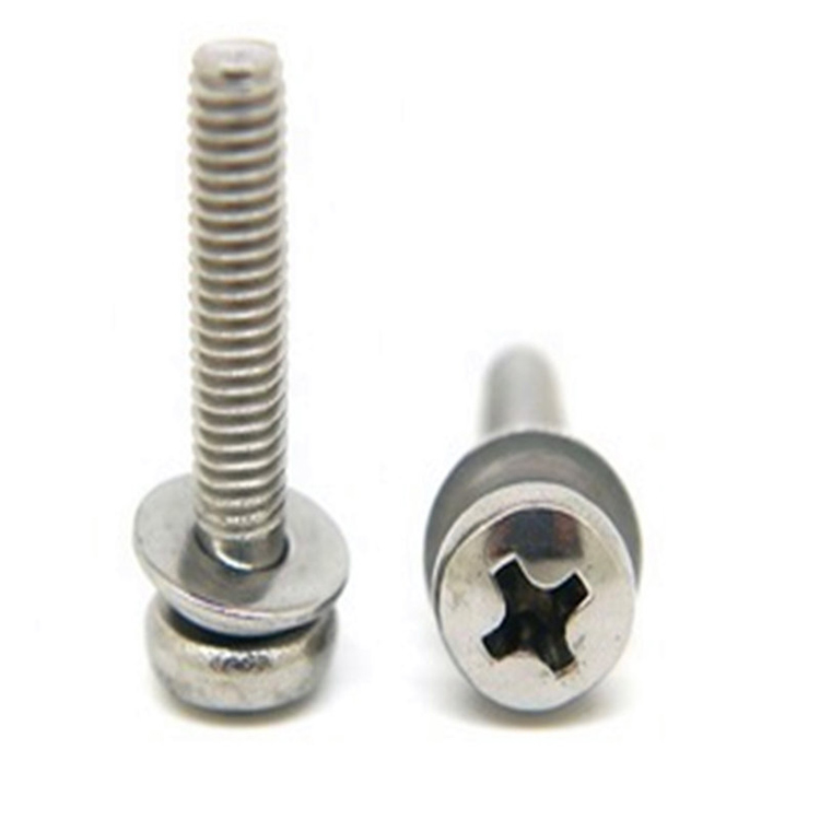 Cruach Dhosmálta Passivation Pan Ceann Cross Niteoirí Dúbailte Scriú Cruach Dhosmálta Passivation Pan Ceann Cross Niteoirí Dúbailte Scriú